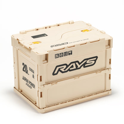 Box Folding Container - Rays 20L - Ivory