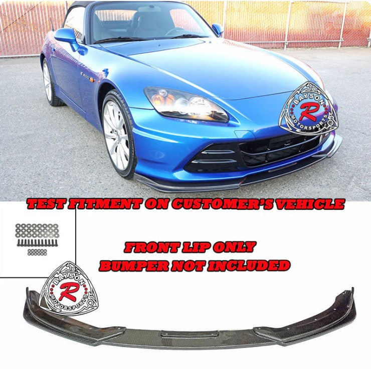 Front Lip - S2000 (00-09) - Carbon - 20th Anniversary Style