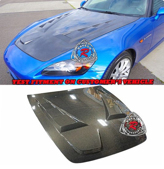 Hood - S2000 (00-09) - Carbon - MU Style