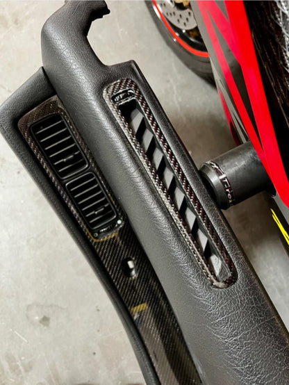 Door Vents Upper - NSX (91-05) - Small - Carbon