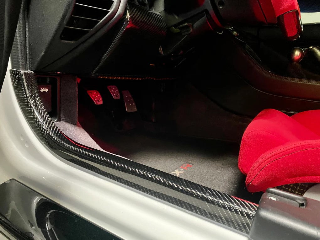 Door Sill Inner - NSX (91-05) - Small - Carbon Gloss