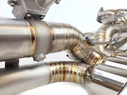 PRIDE NSX 2017-2022 Titanium Mufflered Exhaust System