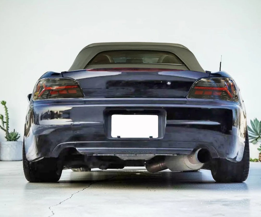 Tail Lights - S2000 (00-09) - LED Sequential (Black Chrome Housing)