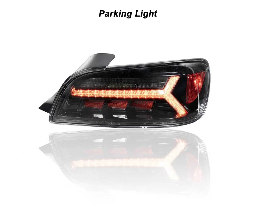 Tail Lights - S2000 (00-09) - LED Sequential (Black Chrome Housing)
