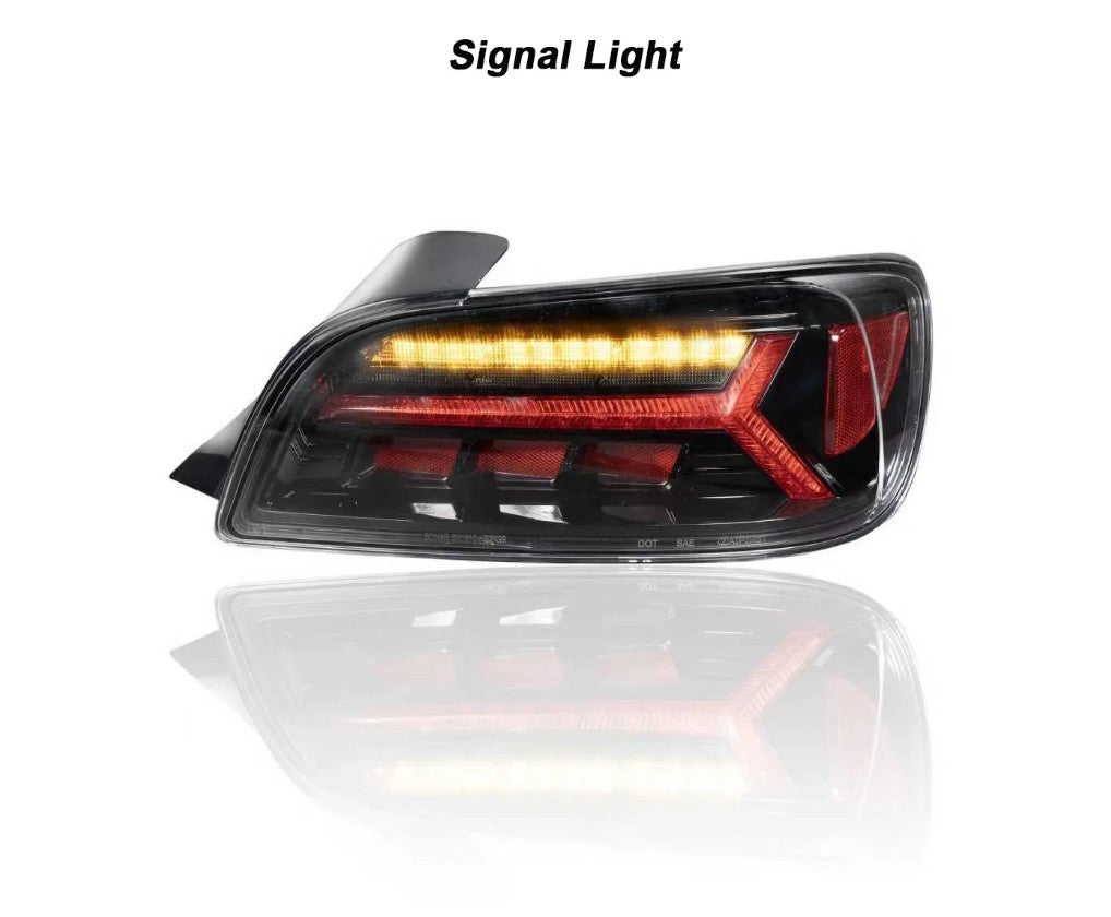 Tail Lights - S2000 (00-09) - LED Sequential (Black Chrome Housing)