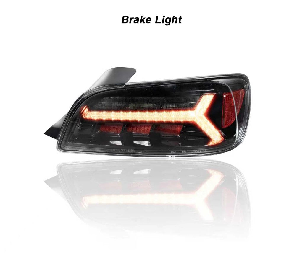Tail Lights - S2000 (00-09) - LED Sequential (Black Chrome Housing)