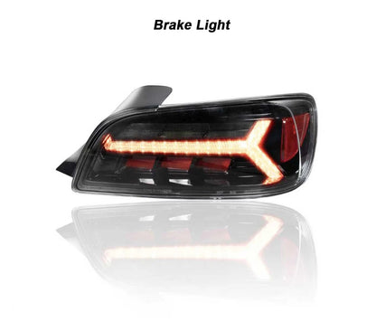 Tail Lights - S2000 (00-09) - LED Sequential (Black Chrome Housing)