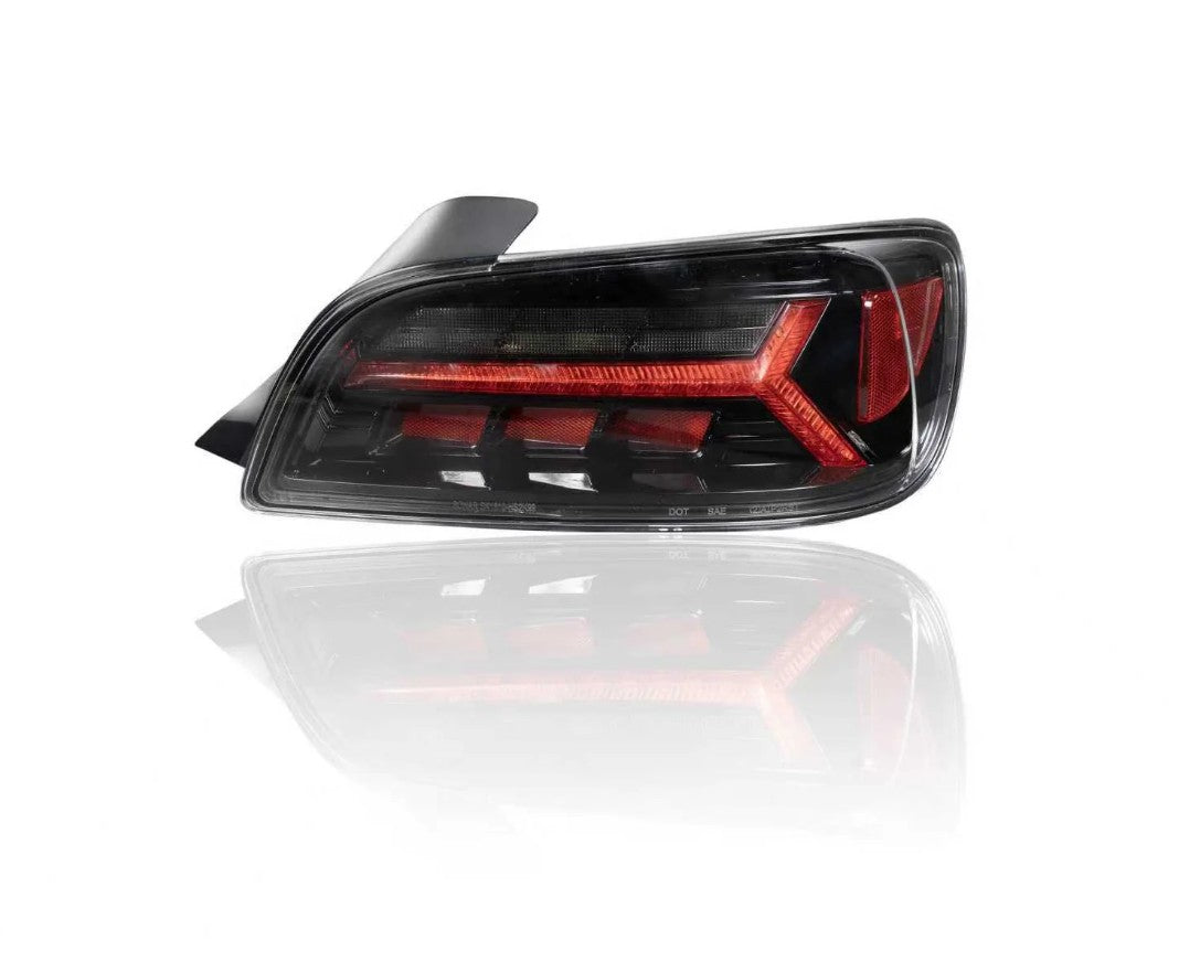 Tail Lights - S2000 (00-09) - LED Sequential (Black Chrome Housing)