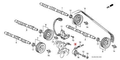 Timing Belt Tensioner - NSX (91-05) - OEM