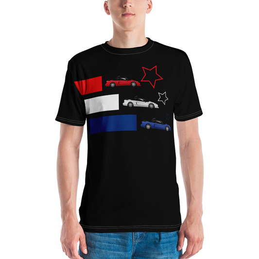 T-Shirt - Men's - NSX Red, White and Blue