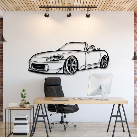 Wall Art - Car - S2000 - Metal - Front View