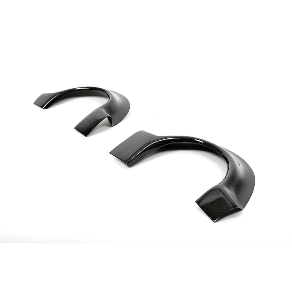 Bumper Rear Heat Shields - S2000 (04-09) - For OEM Bumper - Carbon