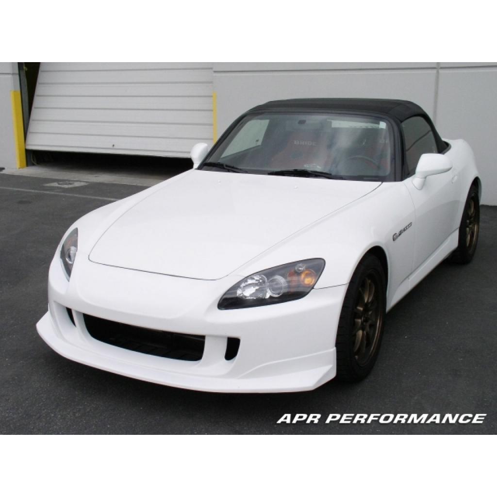 Bumper Front - S2000 (00-09) - APR Style with Built in Splitter - FRP