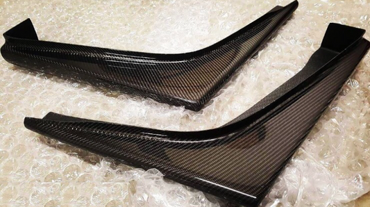 Bumper Front Canards- NSX (91-01) - Carbon - For Spec-TC Style Bumper