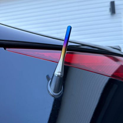 Shorty Antenna - Multiple Fitments - Titanium - JDC