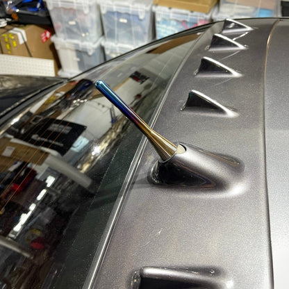 Shorty Antenna - Multiple Fitments - Titanium - JDC