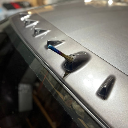 Shorty Antenna - Multiple Fitments - Titanium - JDC