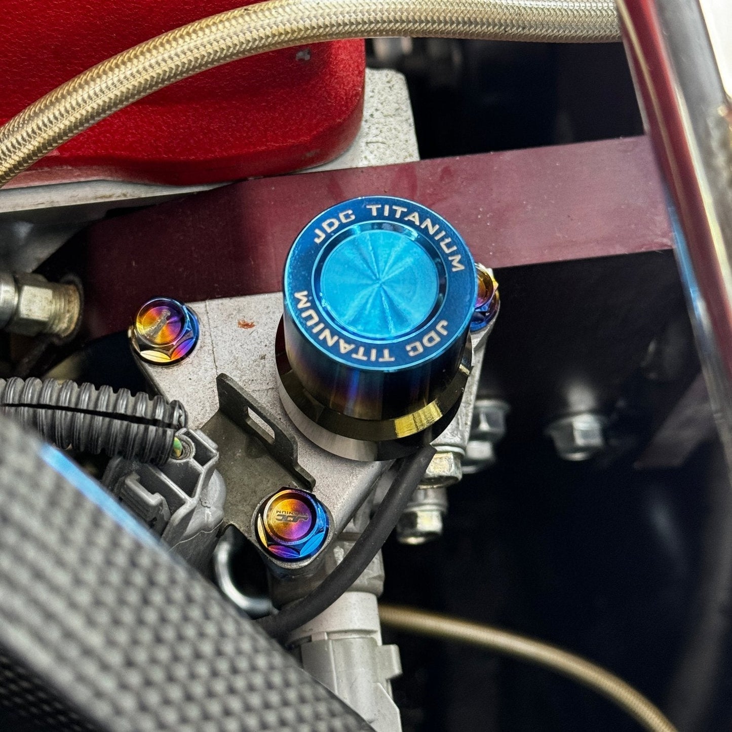 V-TEC Solenoid Cover -  Titanium