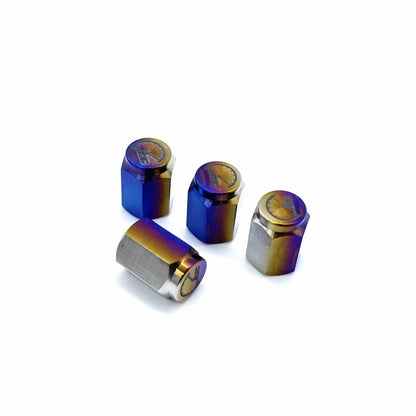 Valve Cap Set - Titanium