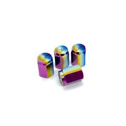 Valve Cap Set - Titanium
