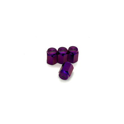 Valve Cap Set - Titanium