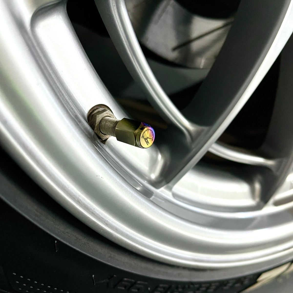 Valve Cap Set - Titanium