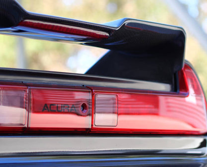 Spoiler - NSX (91-05) - Modulo Style - Carbon - w/ LED 3rd Brake Light
