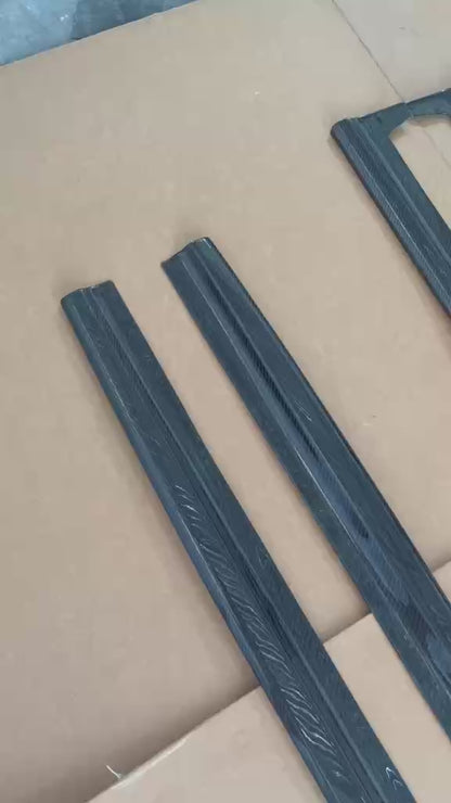 Side Skirt Splitters - NSX (91-05) - Carbon - for OEM/Stacy Side Skirts