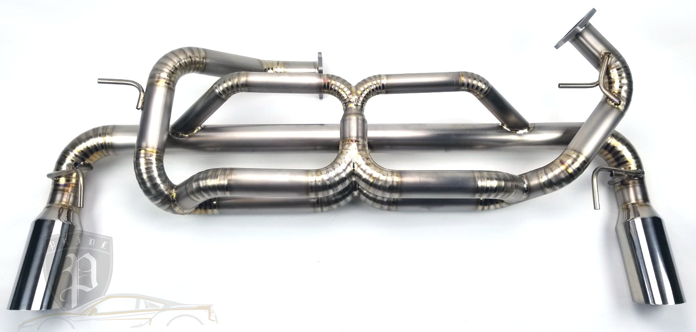 PRIDE NSX Exhaust System - V2 Full Titanium