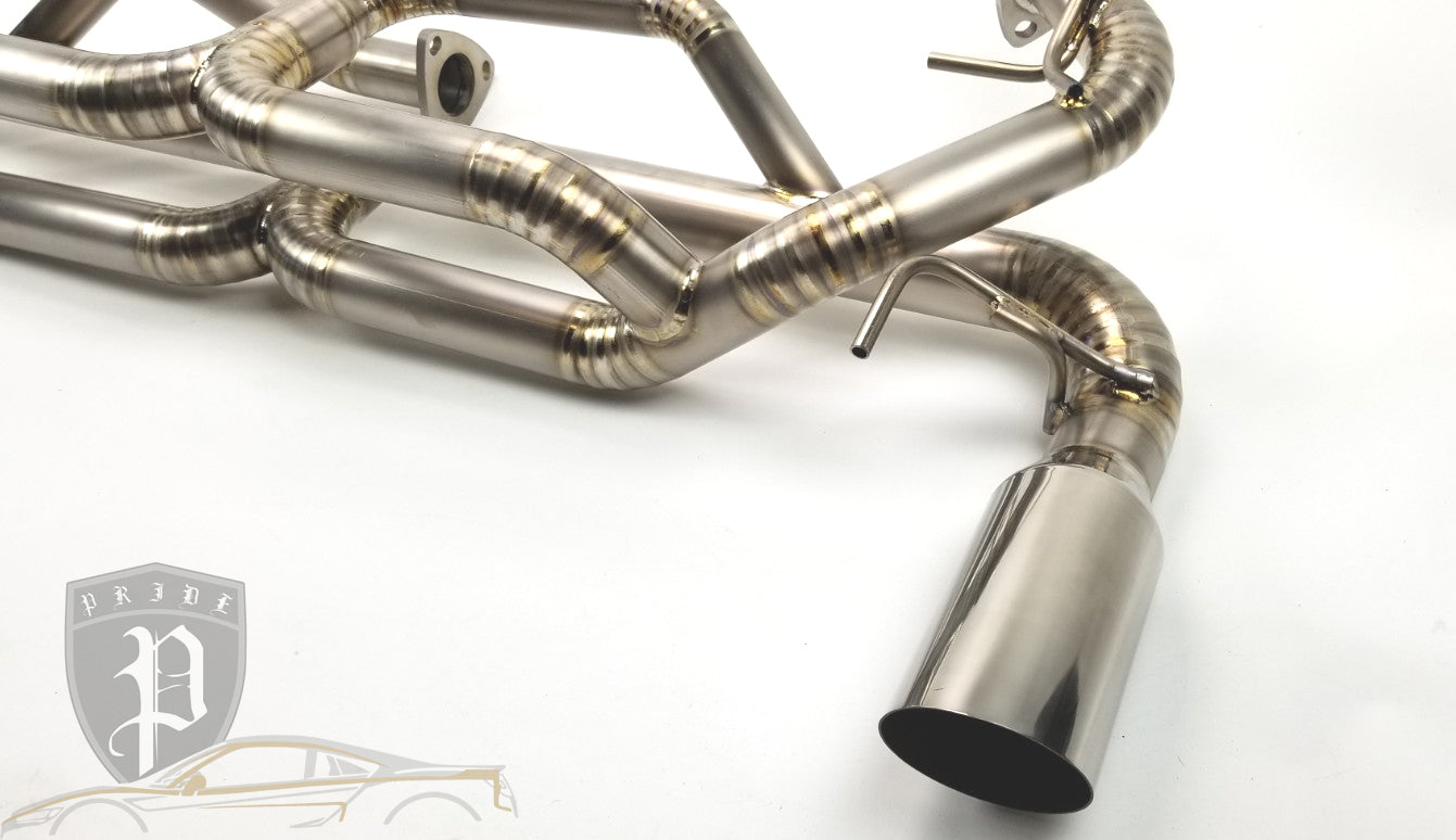 PRIDE NSX Exhaust System - V2 Full Titanium