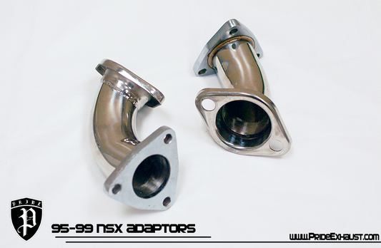 PRIDE NSX Exhaust Adapters for 95-05