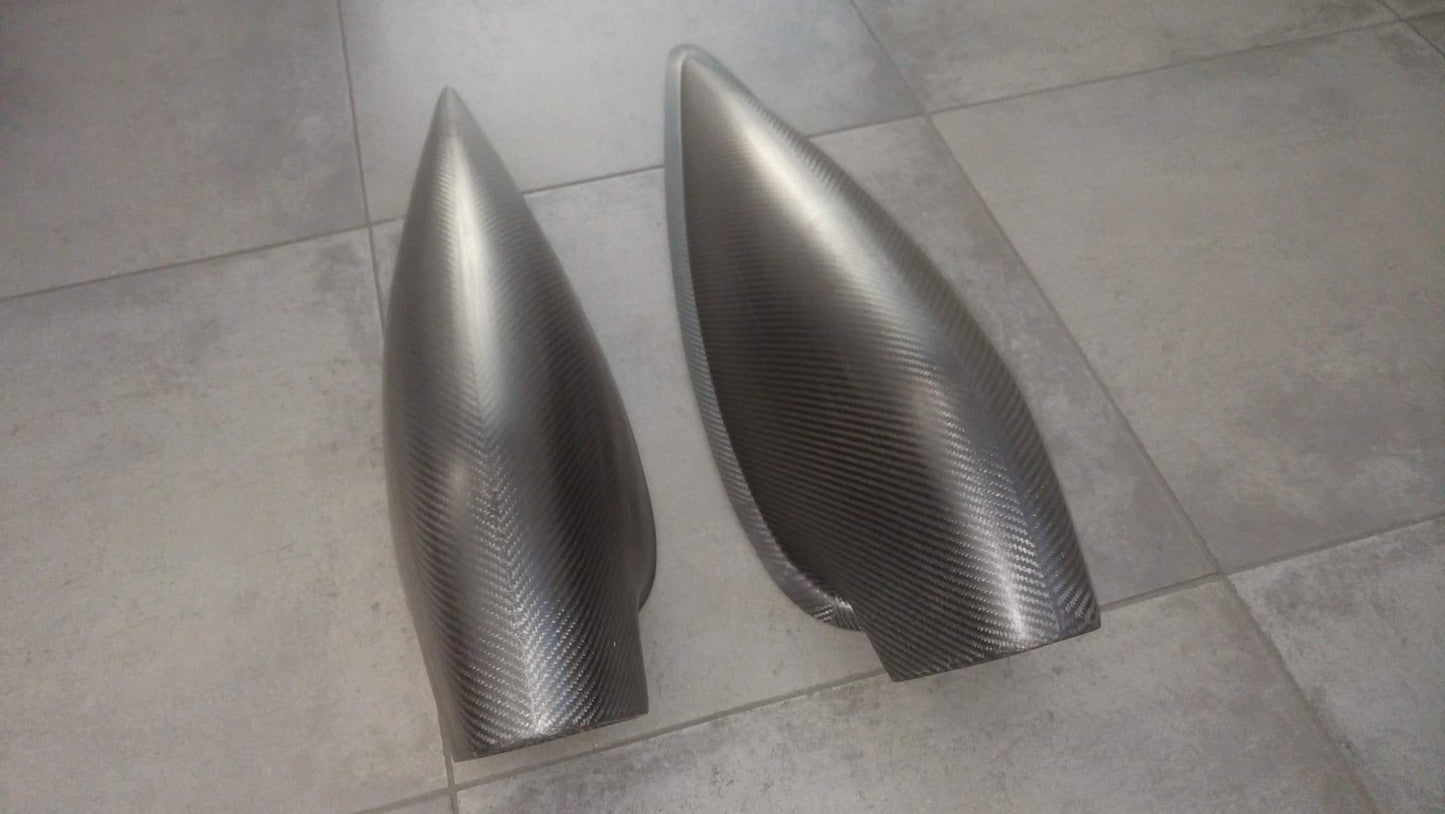 ATR NSXR GT Rear Hatch Duct/Scoop - Dry Carbon