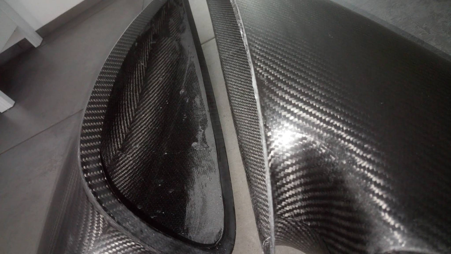 ATR NSXR GT Rear Hatch Duct/Scoop - Dry Carbon