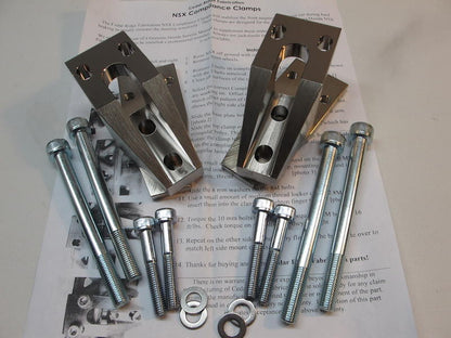 CRF Compliance Clamps with Titanium Hardware