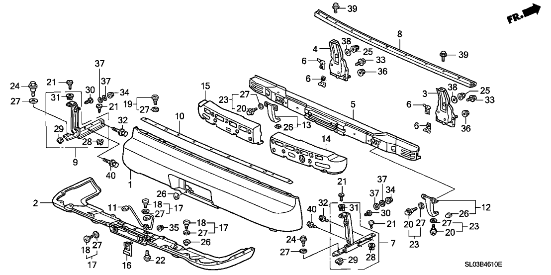 CRF Tow Hook - Rear