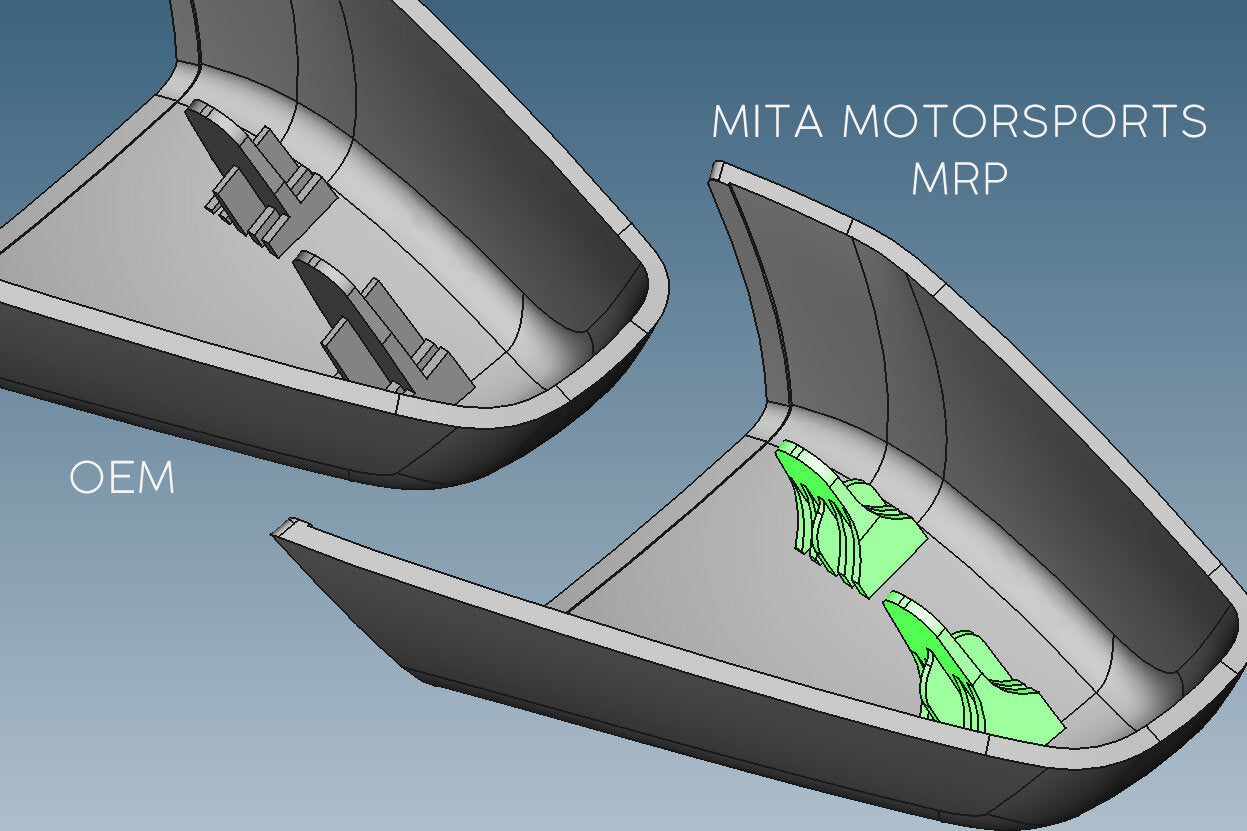 MITA NSX Reinforced Door Window Sash Cover