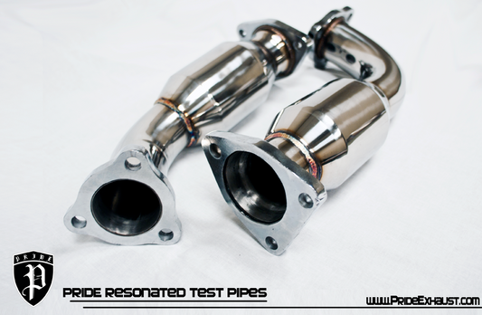 PRIDE NSX TEST PIPES RESONATED
