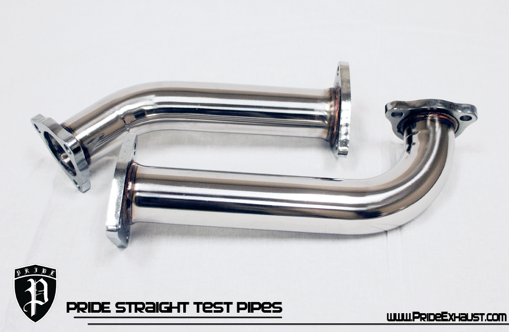 PRIDE NSX TEST PIPES STRAIGHT