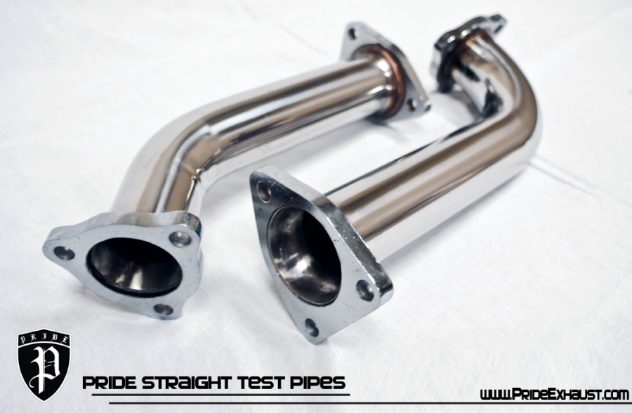 PRIDE NSX Test Pipes - Straight