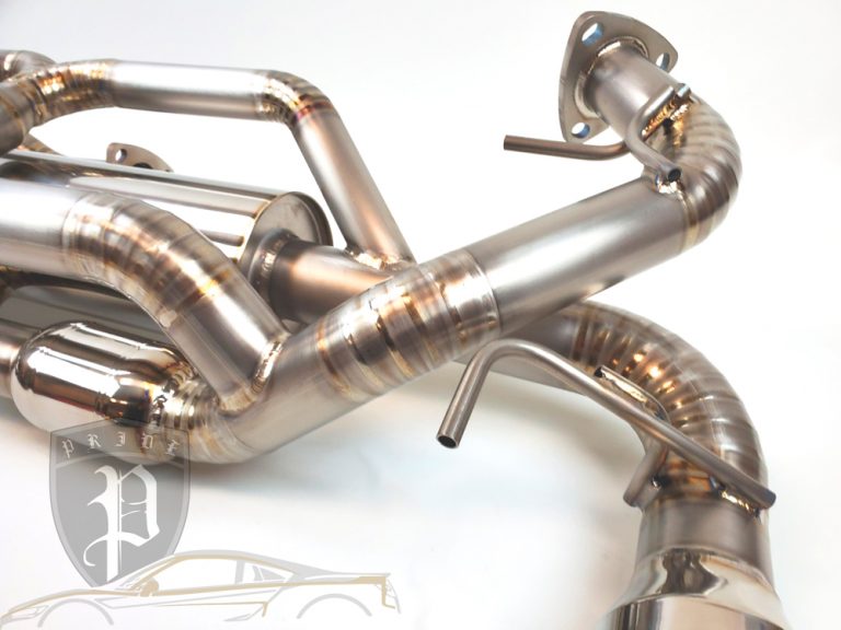 PRIDE NSX Exhaust System - V2 Full Titanium