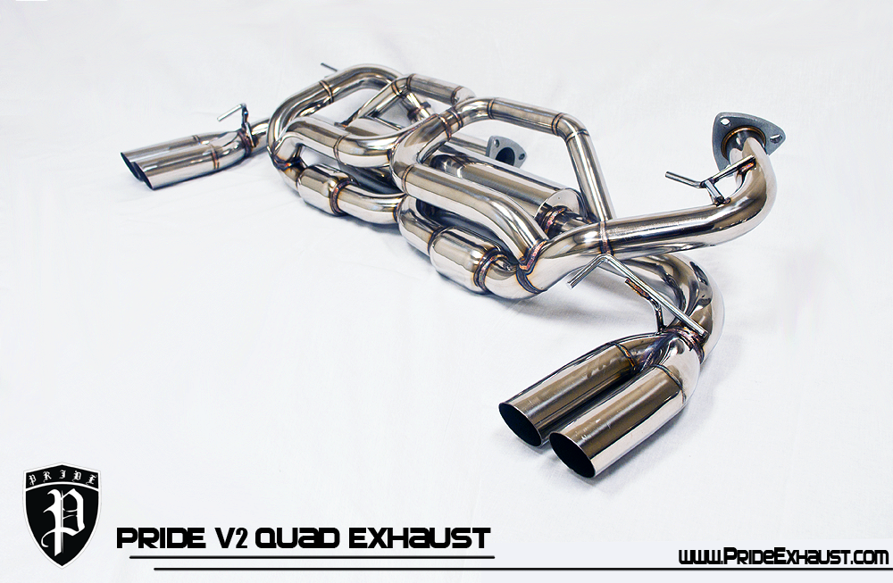 PRIDE NSX Exhaust System - V2