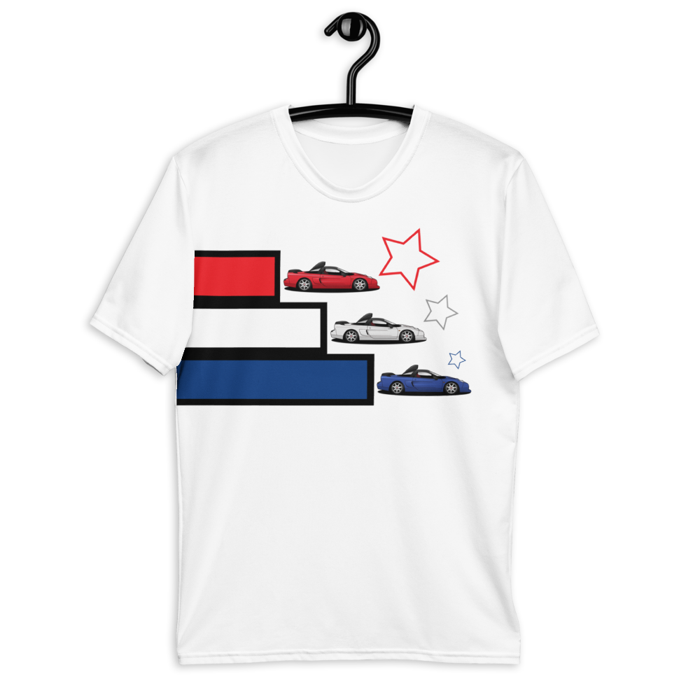 NSX Red, White and Blue - Men's T-shirt