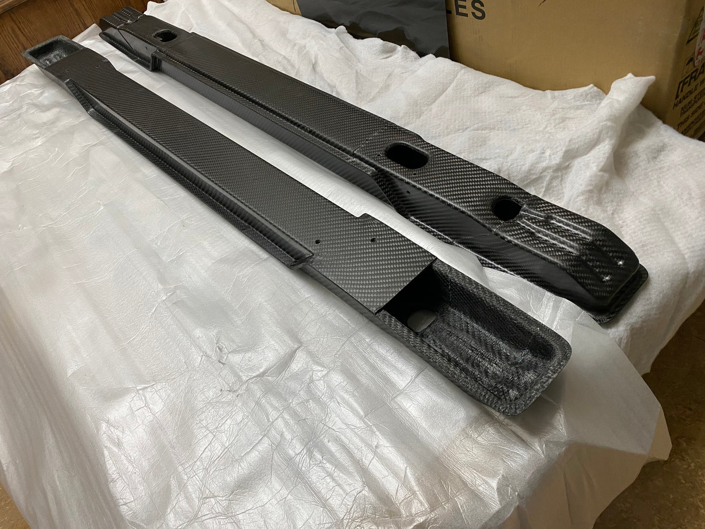 ATR NSX Bumper Beam Rear - Dry Carbon