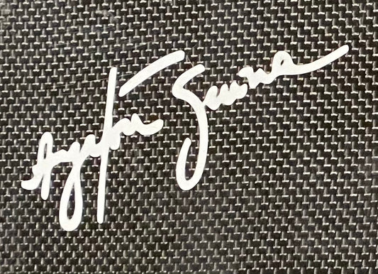 Die Cut Sticker - Signature Ayrton Senna