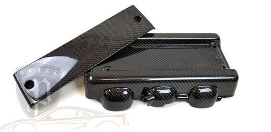 PRIDE Engine Intake Manifold Cover - Carbon