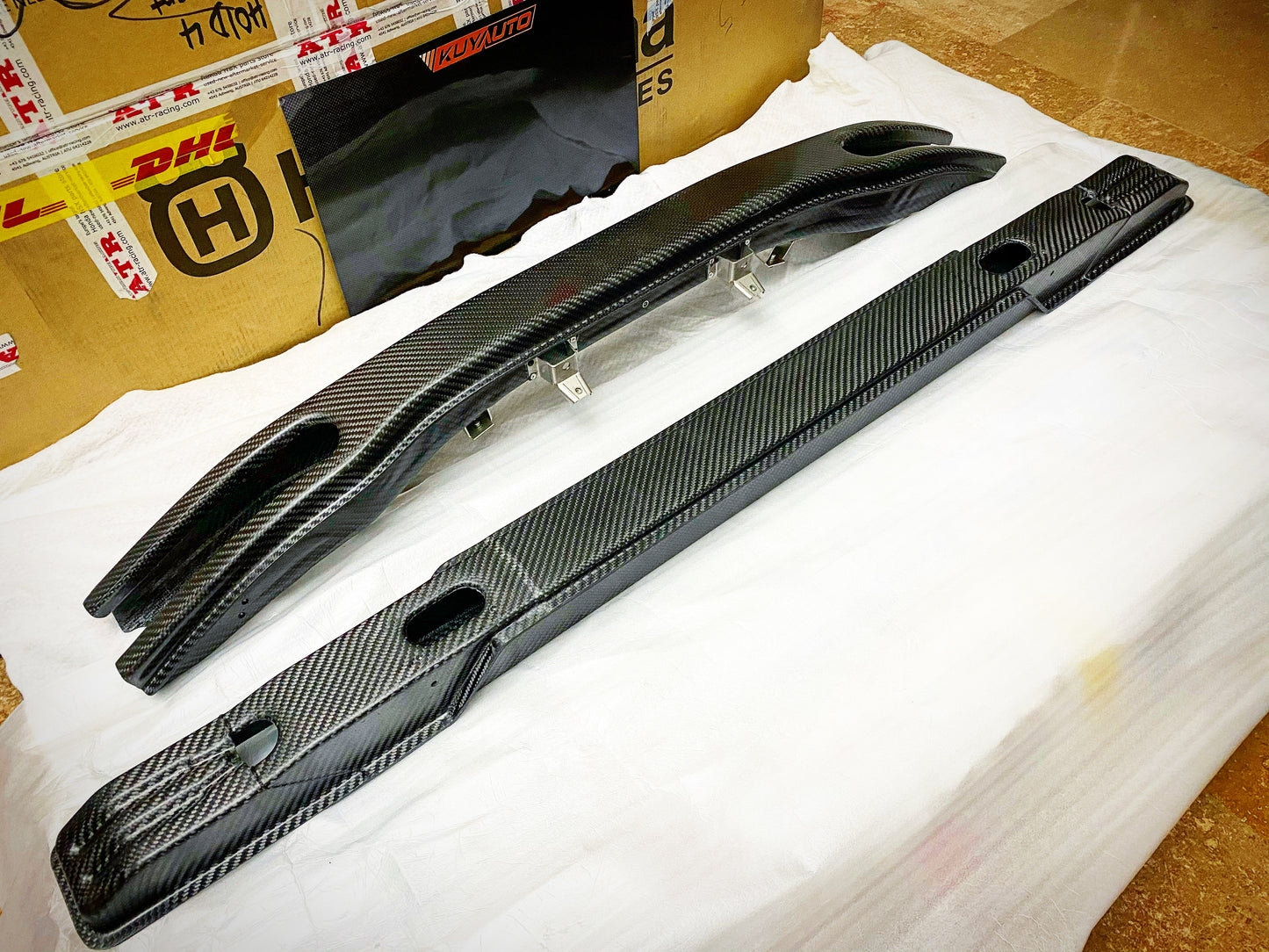 ATR NSX Bumper Beam Front/Rear Combo - Dry Carbon