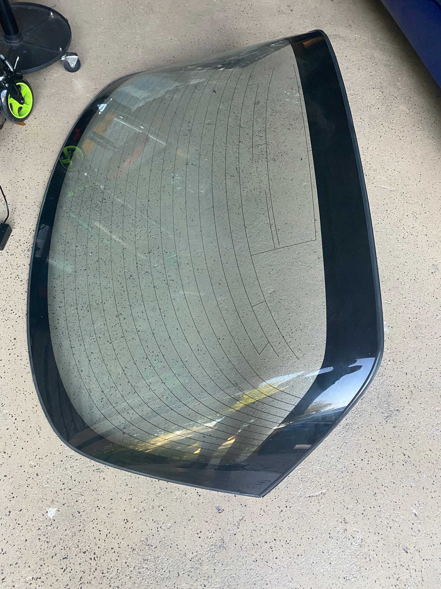 NSX Oem Rear Hatch Glass - NO FRAME