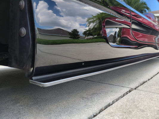 Side Skirt Splitters - Aluminite