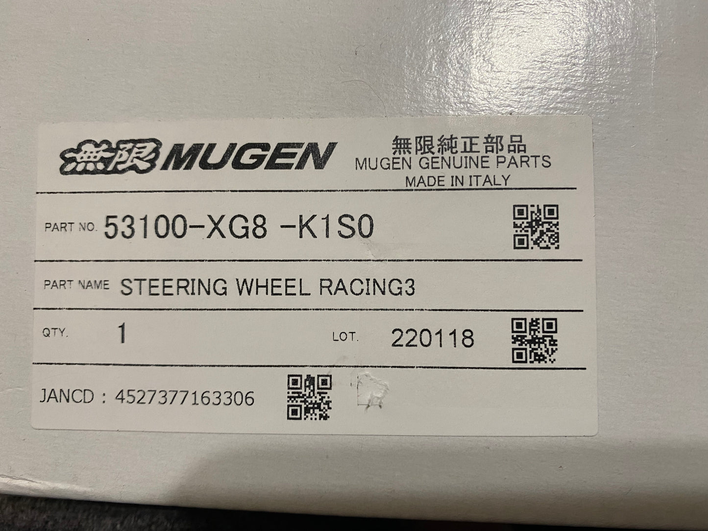 Mugen Steering Wheel - Racing III