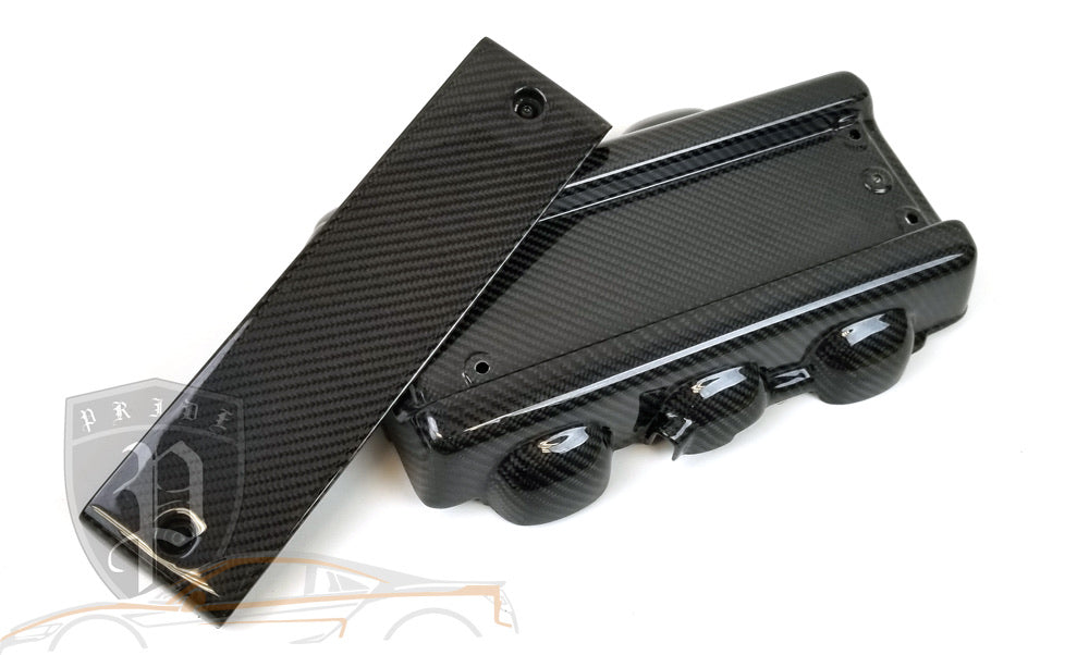 PRIDE CARBON ENGINE INTAKE MANIFOLD COVER
